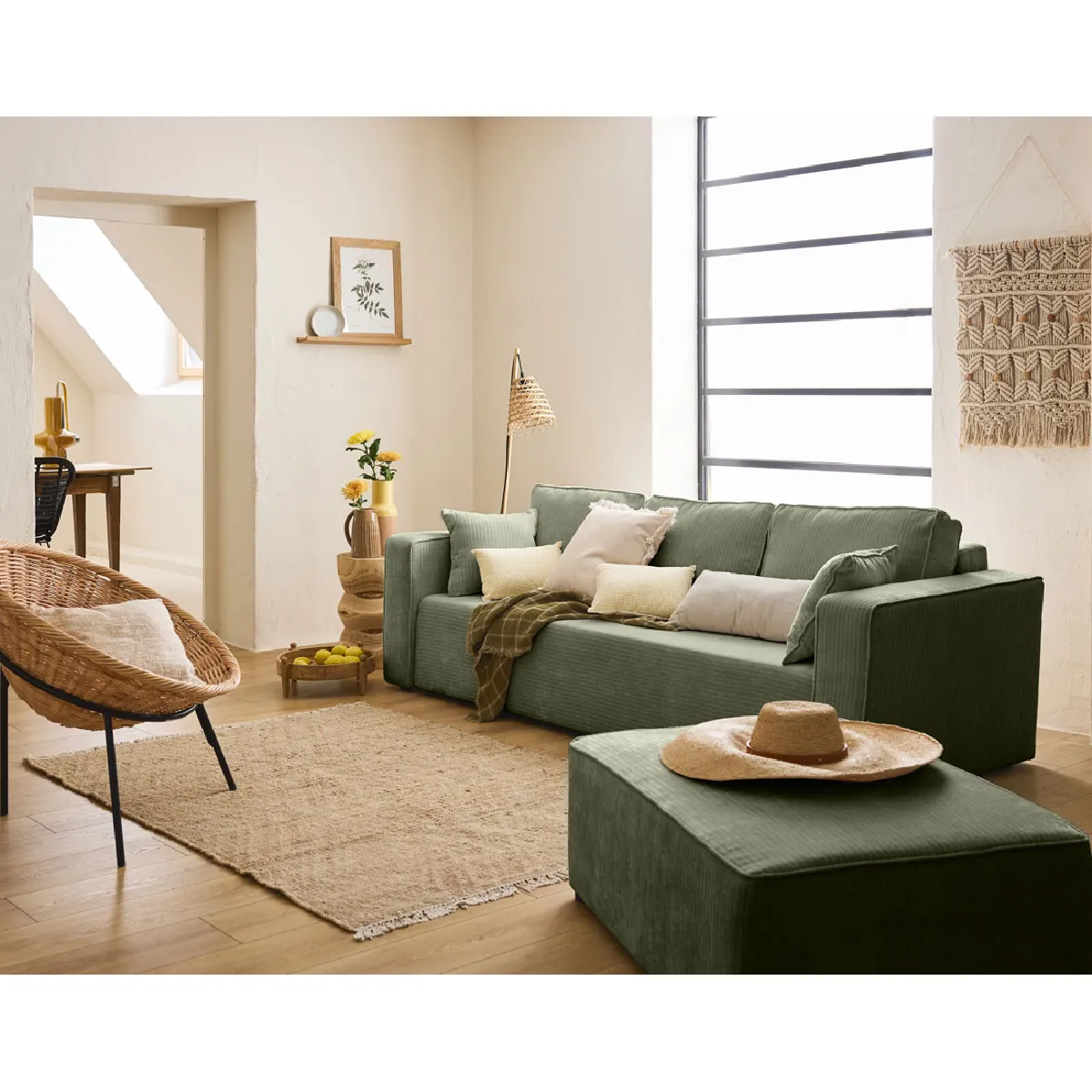 Bestmobilier Canapé convertible 3 places - vue 4