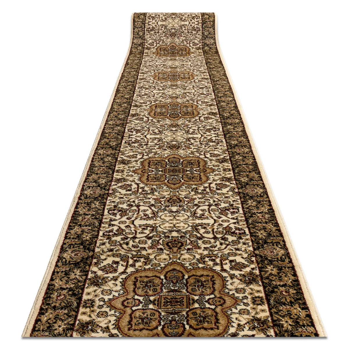 Tapis De Couloir Rouge Royal ADR 60x250 Cm - Polypropylène 100% - Épaisseur 15 Mm - Classique Et Chaleureux