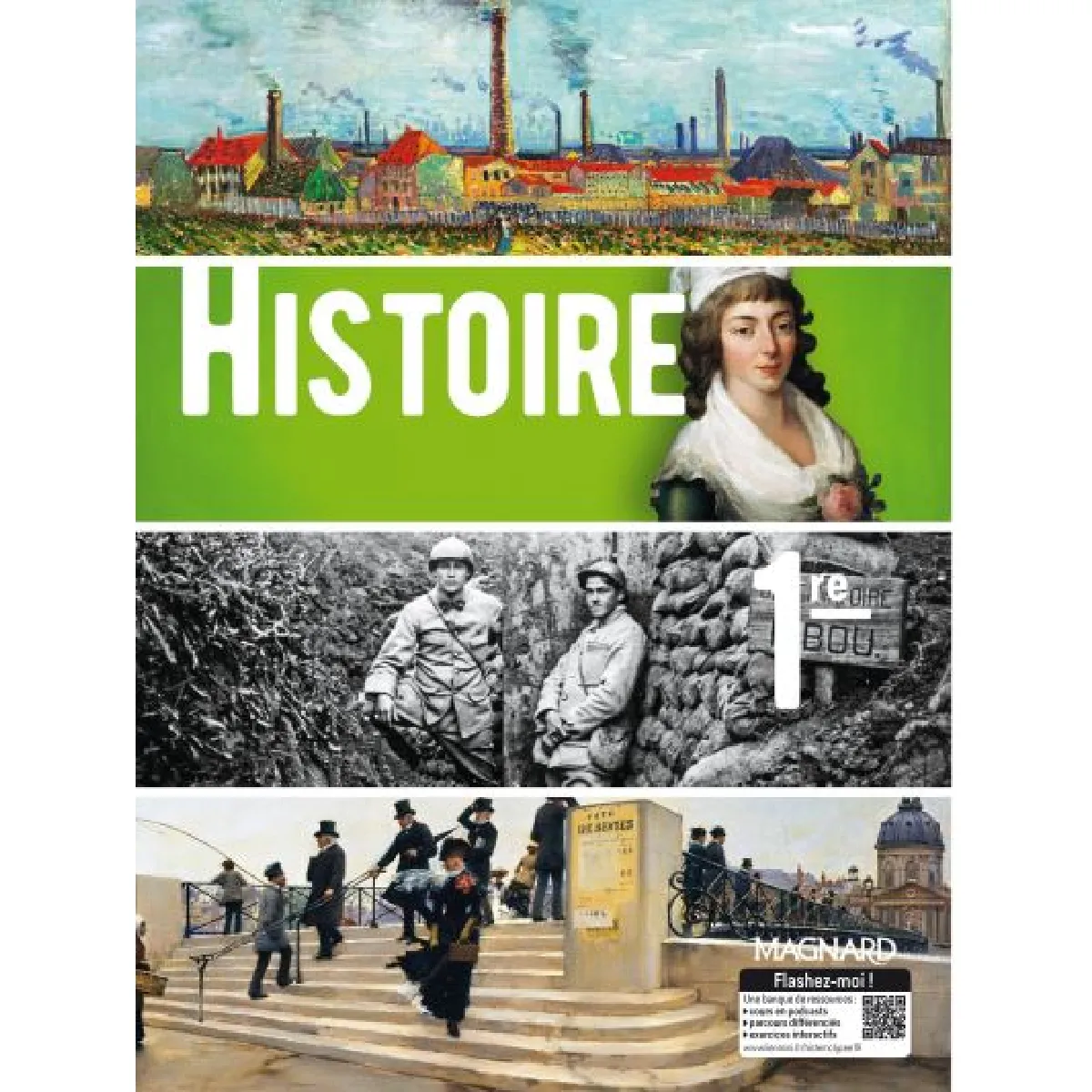 Histoire, 1re : manuel élève