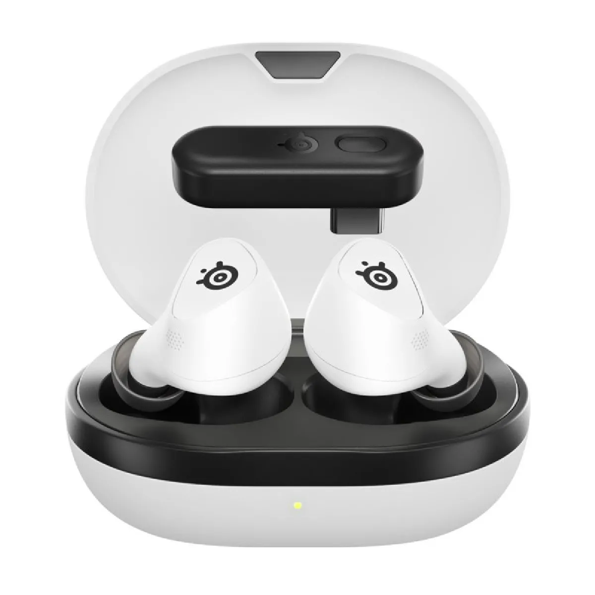 Casque sans fil Bluetooth antibruit SteelSeries Arctis GameBuds pour PS5 (blanc) - Image 4