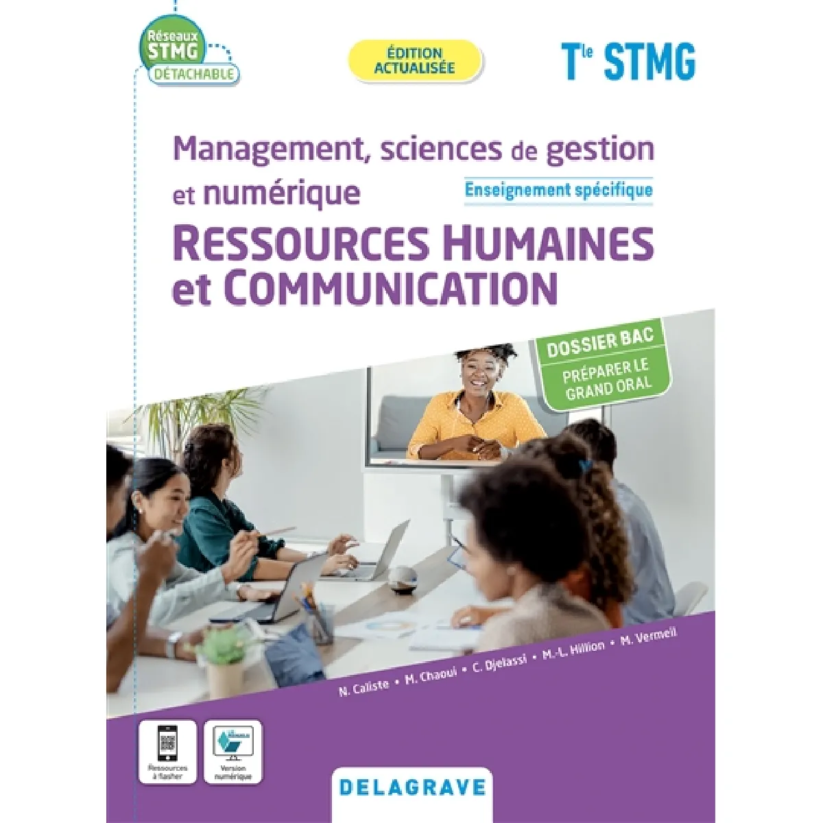 Management, sciences de gestion et numérique terminale STMG : ressources humaines et communication, enseignement spécifique