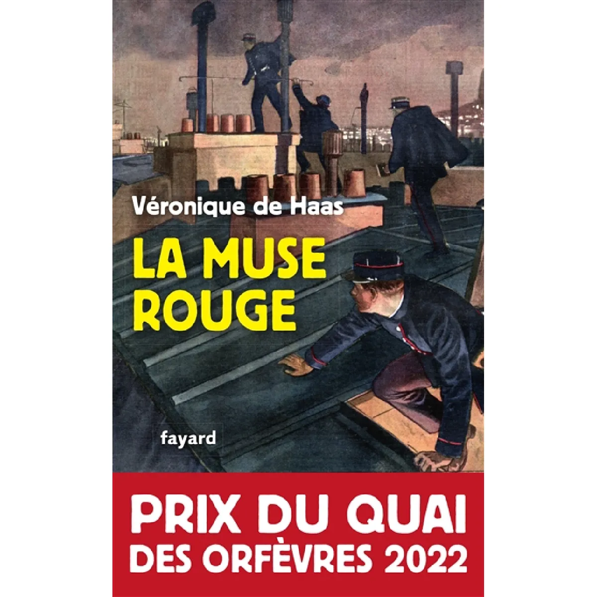 Véronique De Haas Rouge La Muse - Prix Du Quai Des Orfèvres 2022 - Image 2