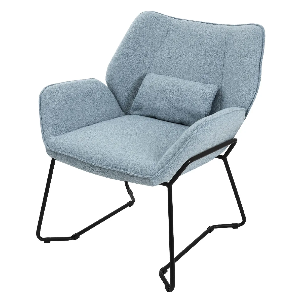 Ml-design Fauteuil lounge de relaxation - Bleu