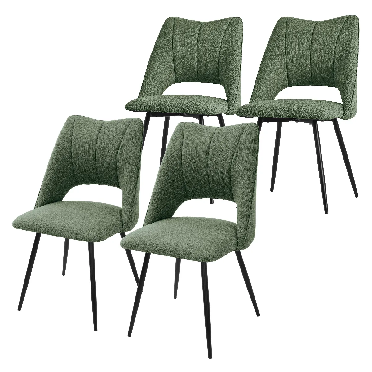 Ml-Design Vert - Lot De 4