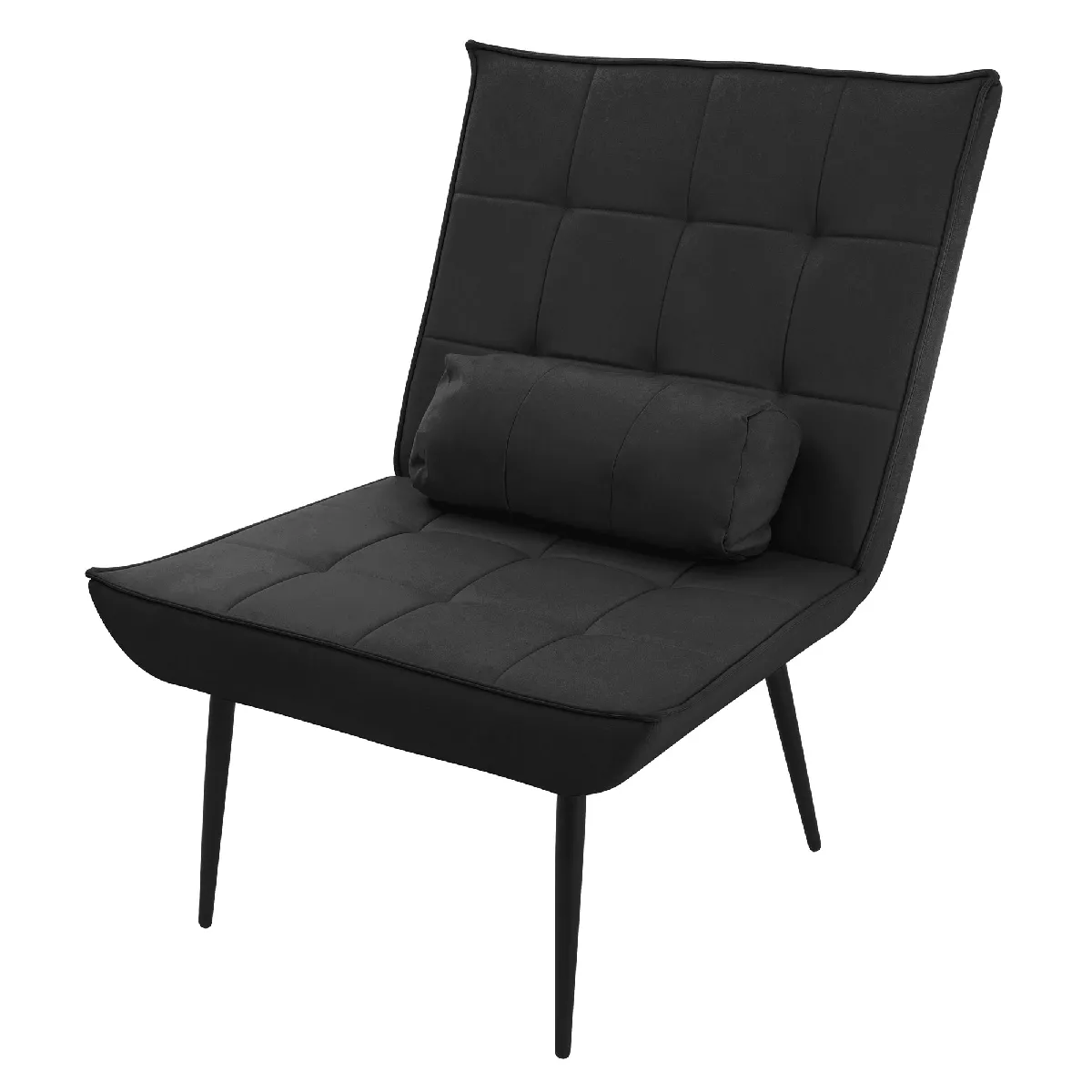 Ml-design Fauteuil de relaxation - Noir