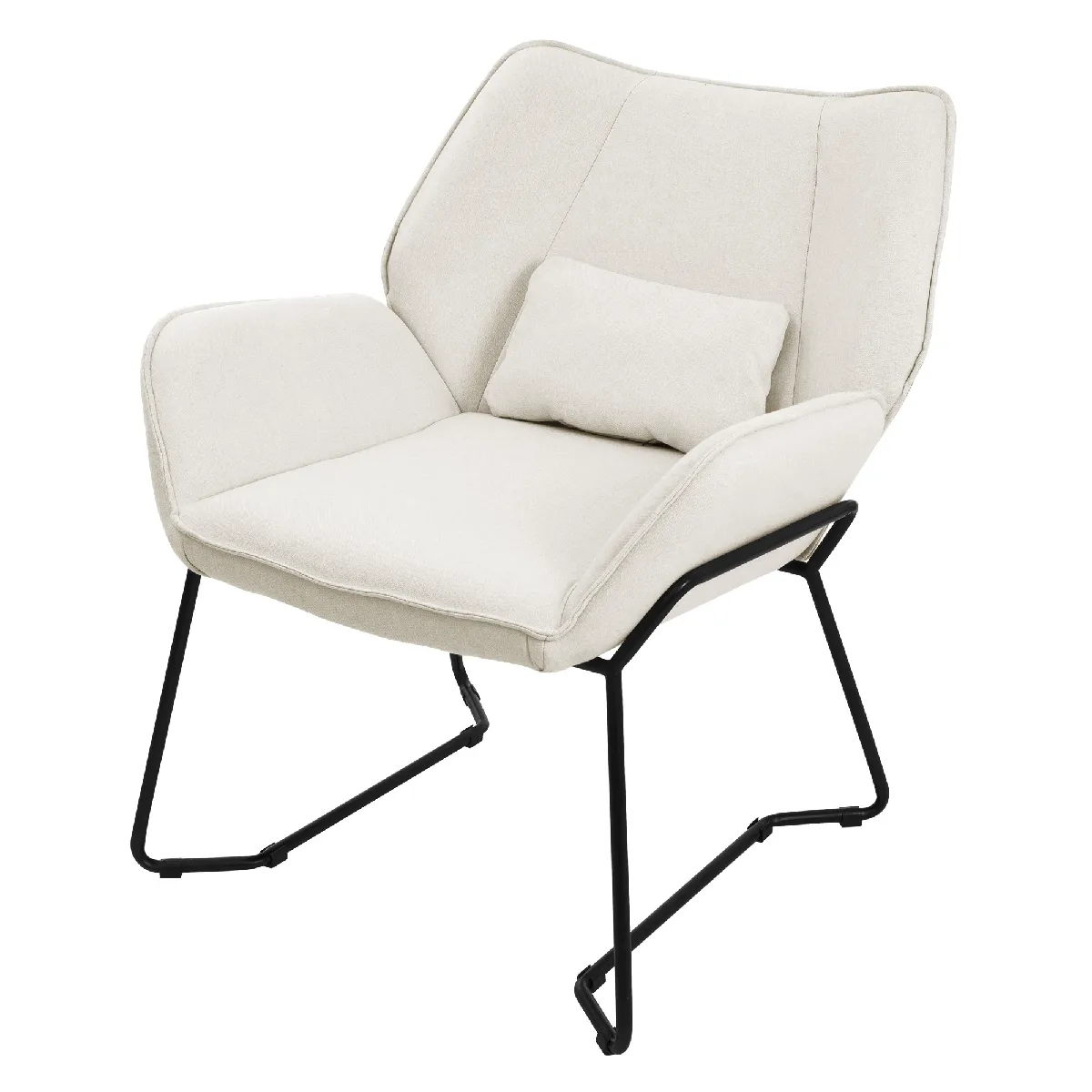 Ml-design Fauteuil lounge - Beige Ml-design Fauteuil lounge - Beige