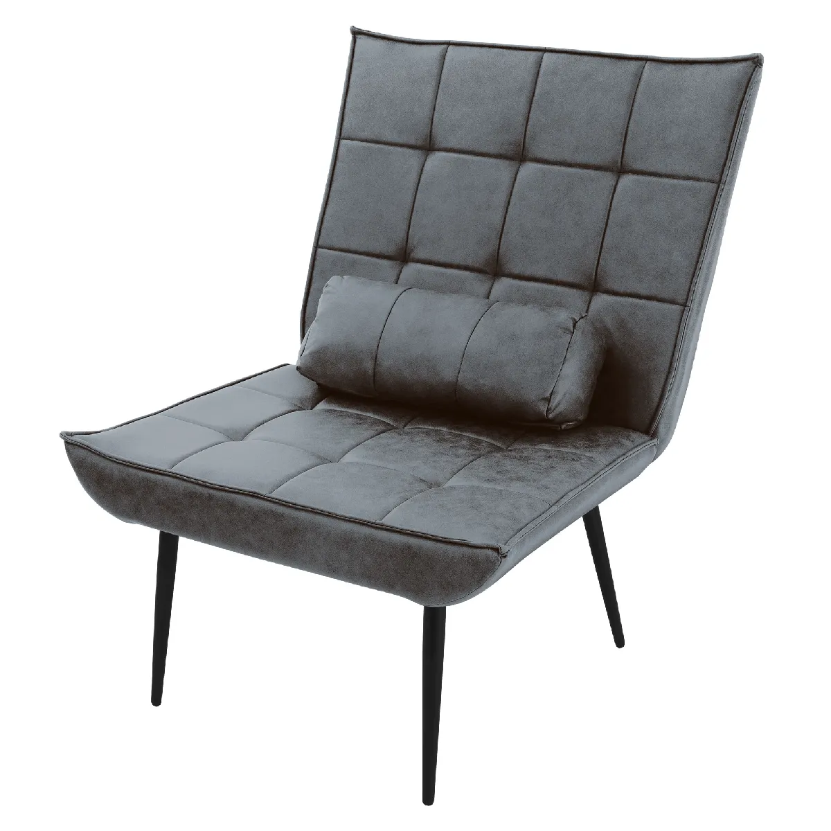 Ml-design Fauteuil de relaxation ergonomique - Anthracite