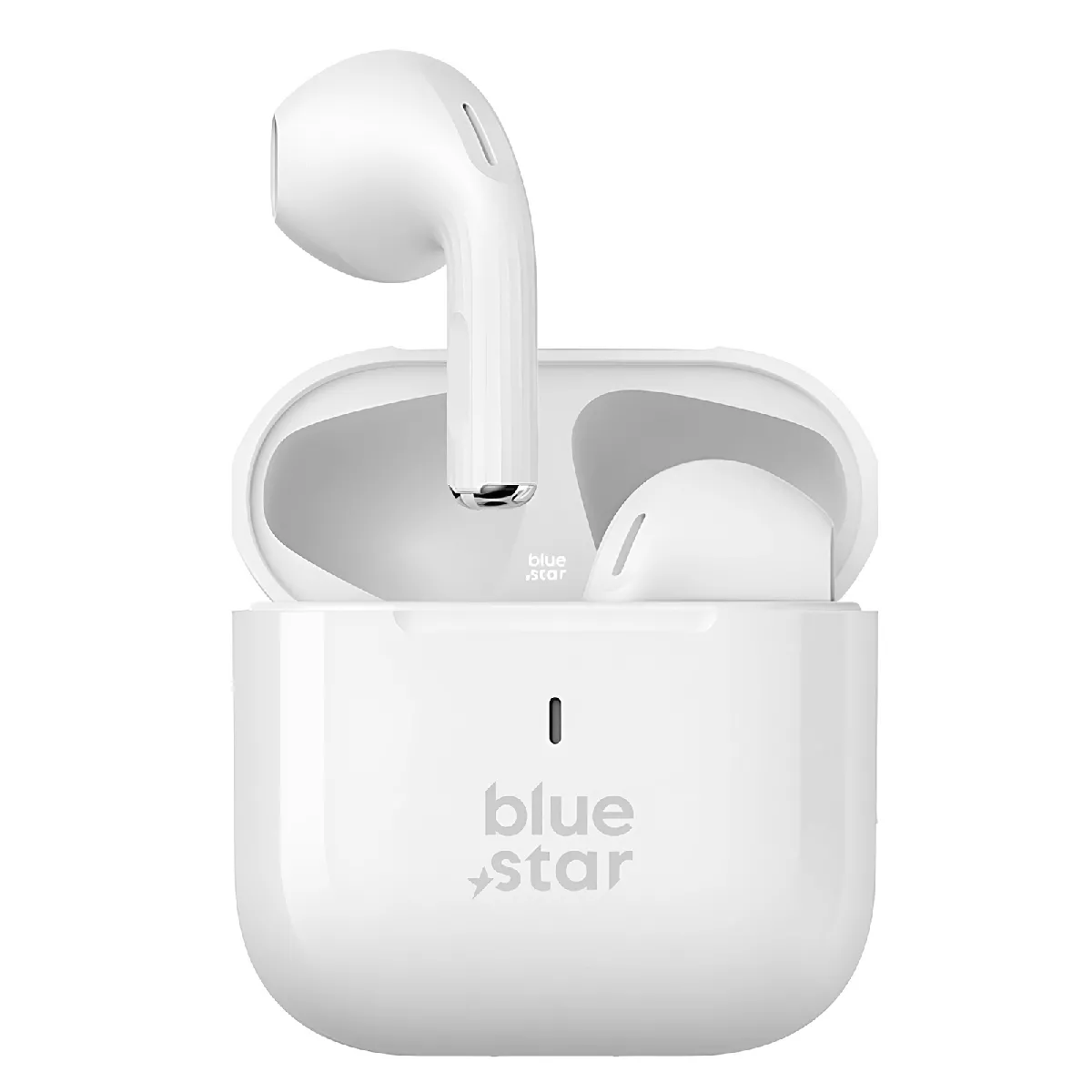 Non Communiqué Blanc Écouteurs Bluetooth Microphone Intégré Commandes Tactiles Blue Star - Image 3