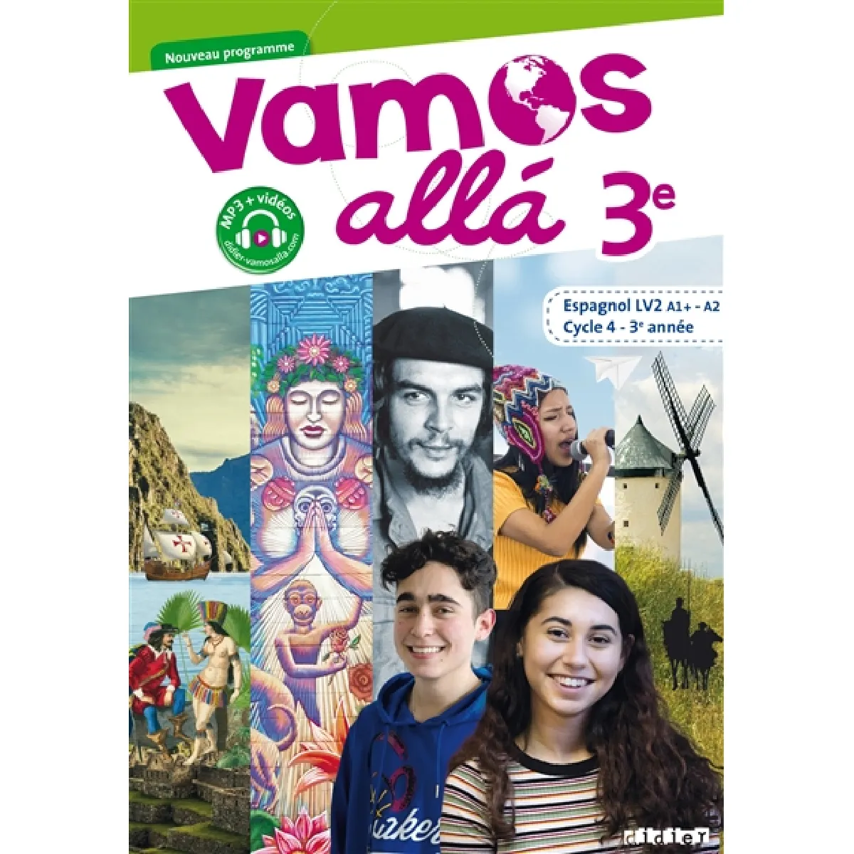 Vamos alla 3e, espagnol LV2 A1+-A2, cycle 4, 3e année : nouveau programme