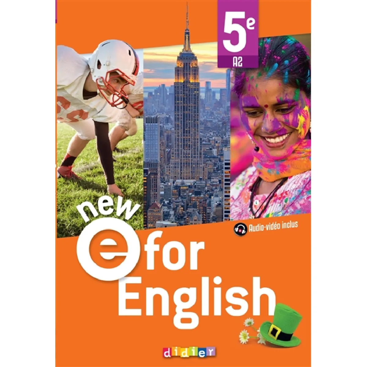 NEW E For English - Anglais 5e Ed. 2022 - Livre élève - Image 2