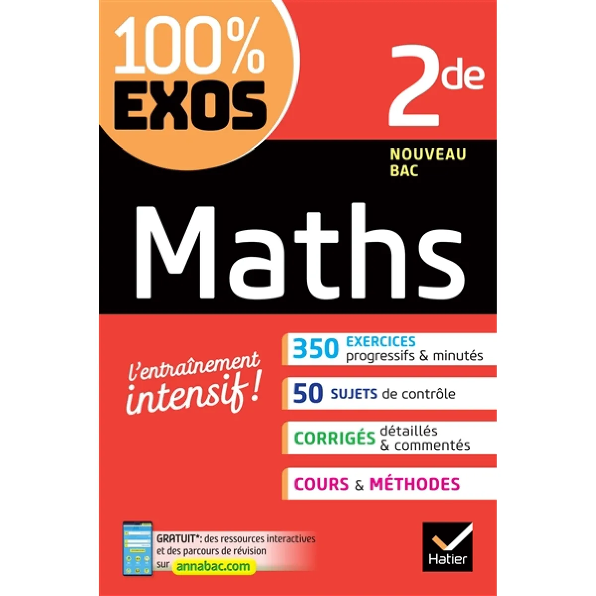 Hatier Maths 2De Exercices Résolus - Nouveau Programme De Seconde - Laurent Darré - Broché - Scolaire / Universitaire - Image 3