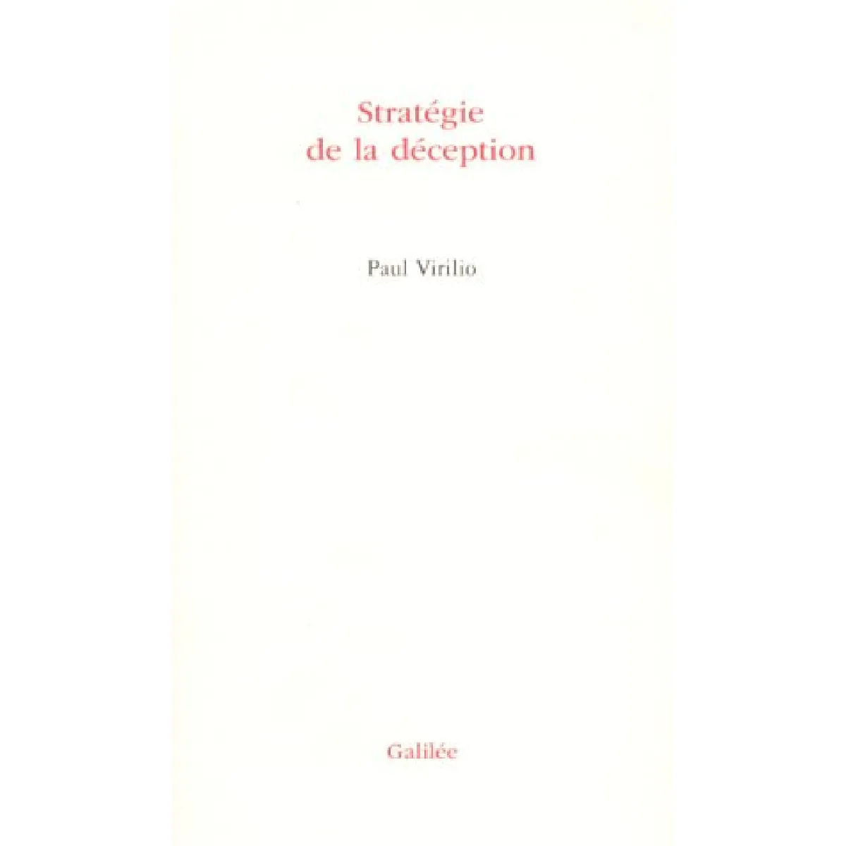 Stratégie de la déception