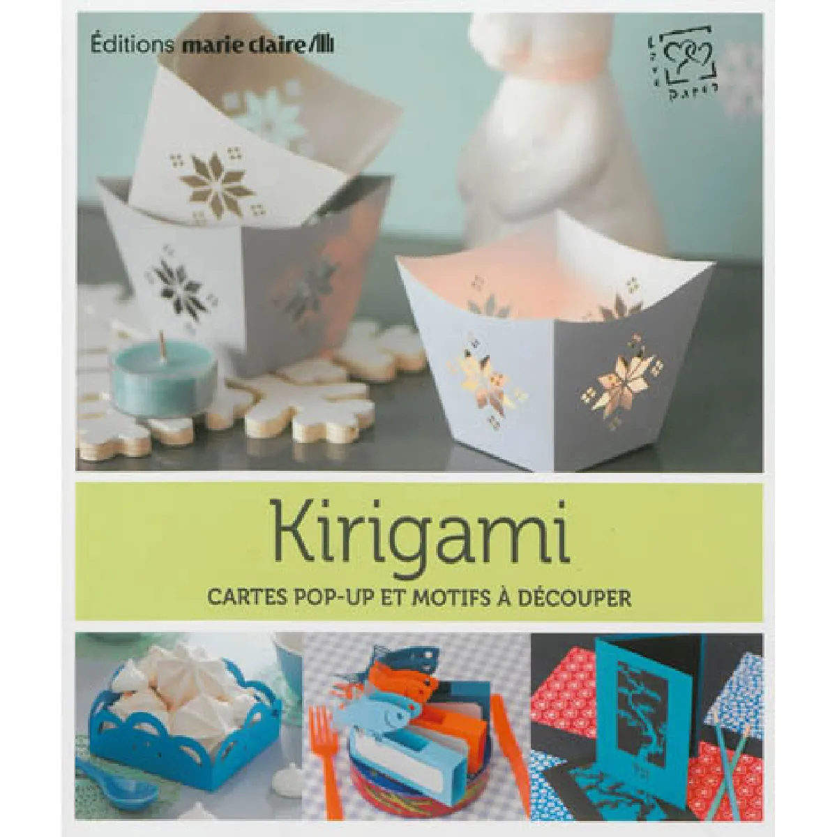 TOGA  Livre Kirigami, Autre, Multicolore, 19.5 x 22.5 x 1.5 cm