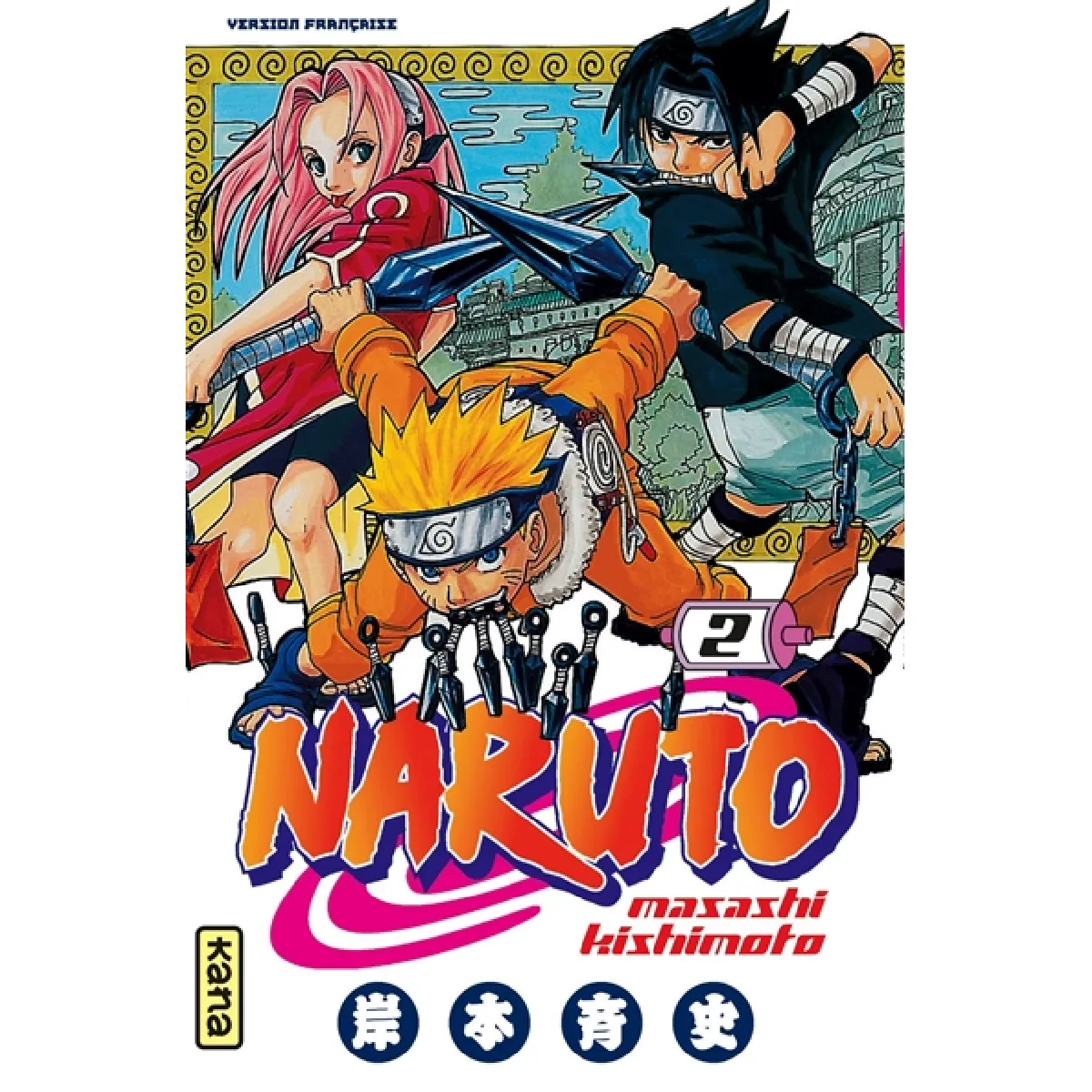 Naruto Tome 2 Manga Shonen Kana Masashi Kishimoto 2002 - Image 3