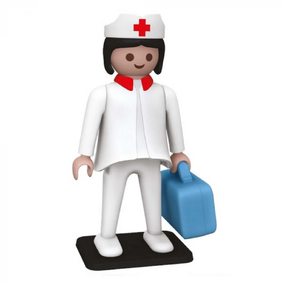 Plastoy Figurine Infirmière Résine