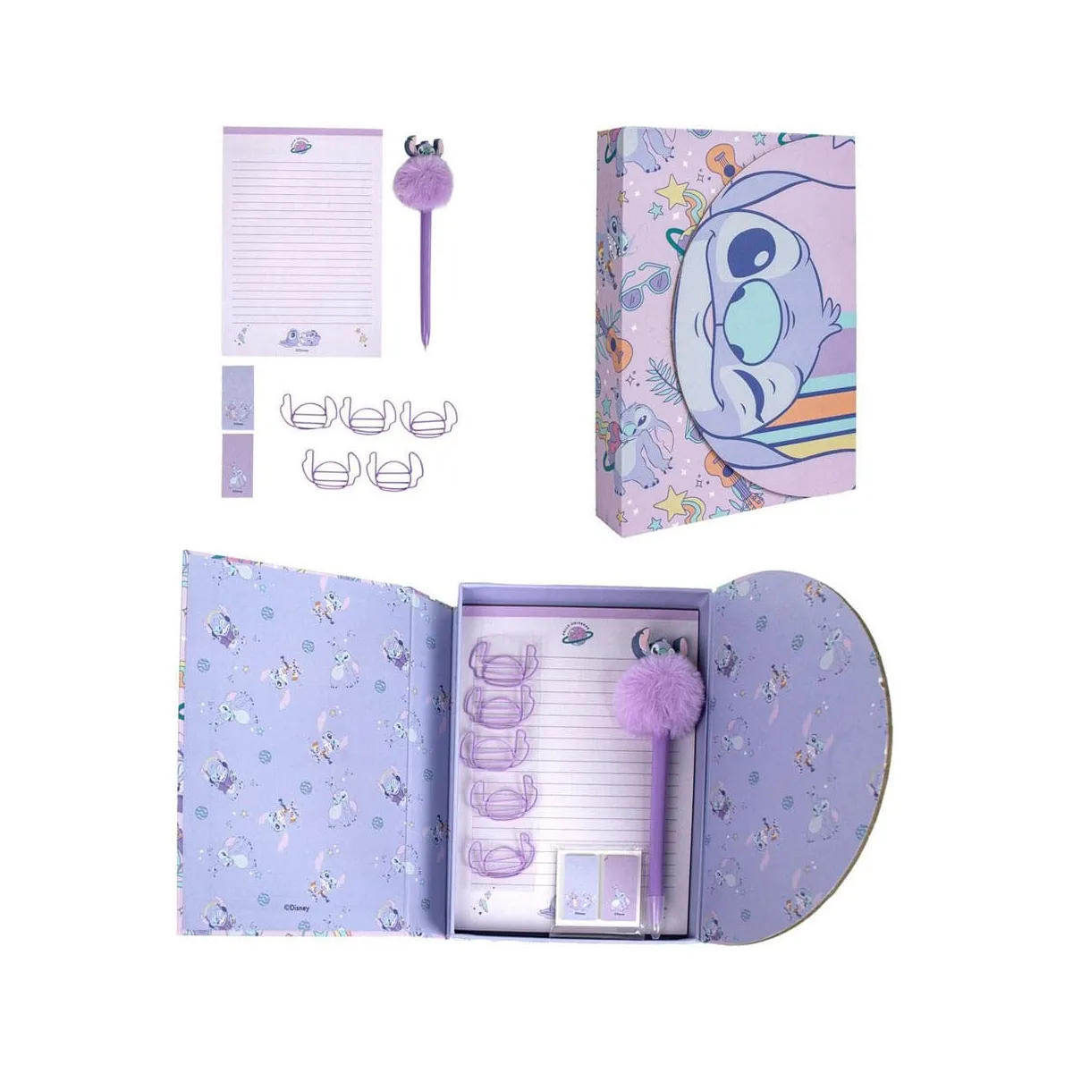 Cerdé Lilo & Stitch Set Écriture 4 Pièces