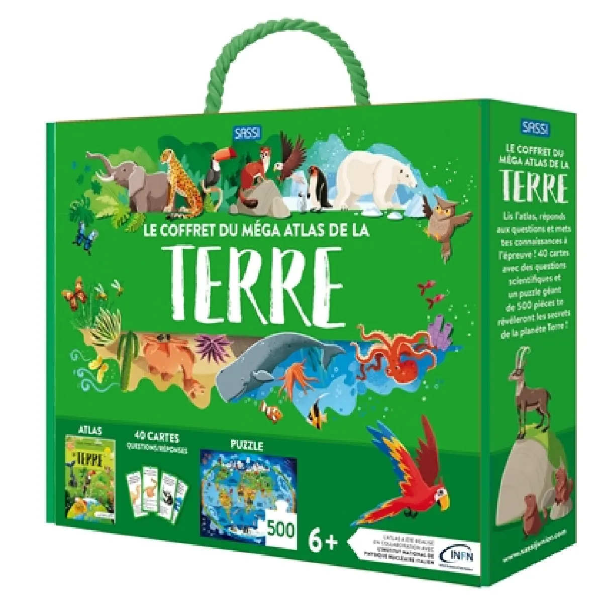 ***LIVRES*** Le Coffret Du M&eacute;ga Atlas De La Terre (&eacute;dition 2023)