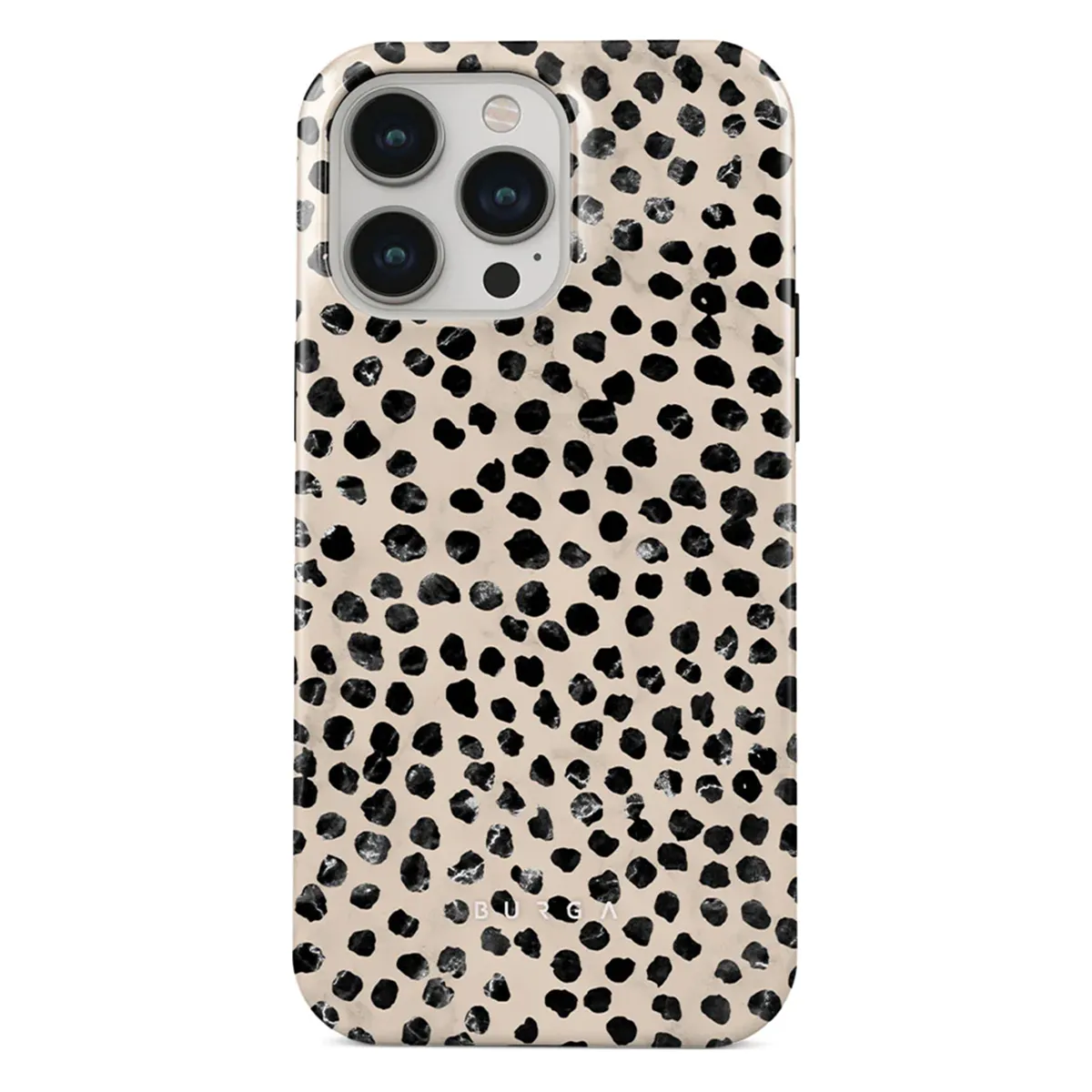 Non Communiqué Beige Coque Pour Iphone 14 Pro Magsafe Tough Antichocs Modèle Almond Latte Burga - Image 4
