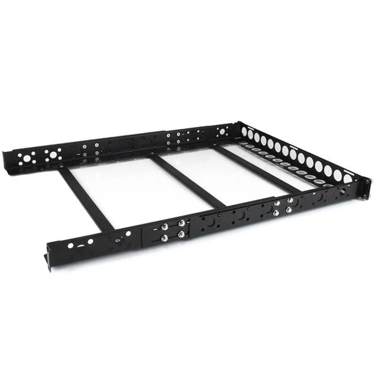 StarTech.com - Rails pour rack serveur - 1U - 19 pouces - Profondeur réglable - Noir - Image 2