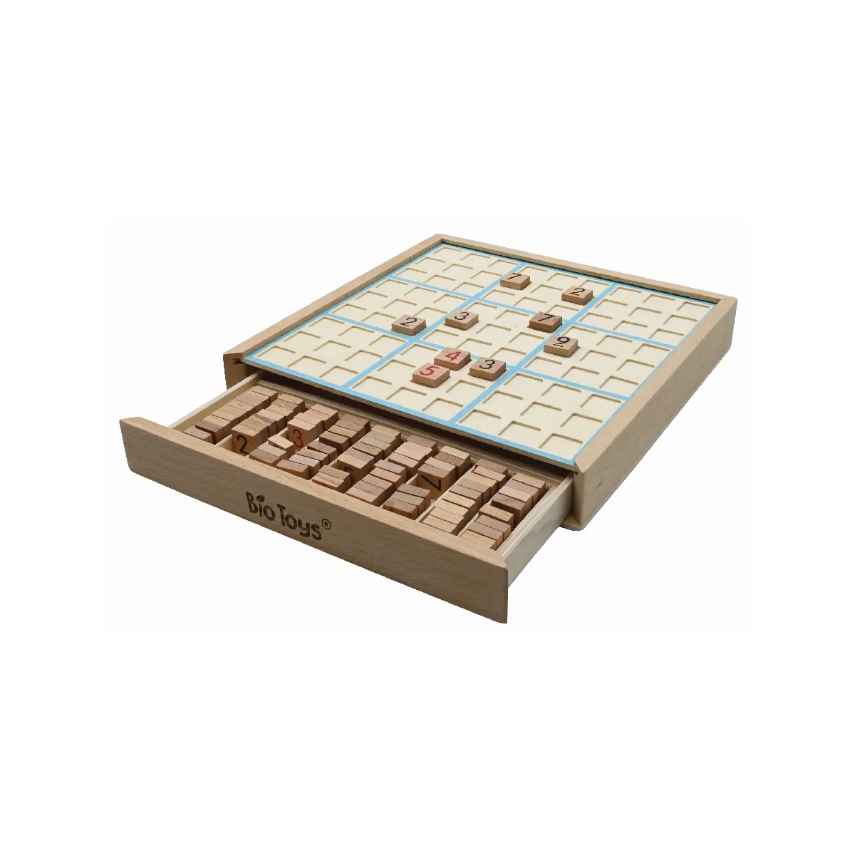 Jeu du Sudoku en bois