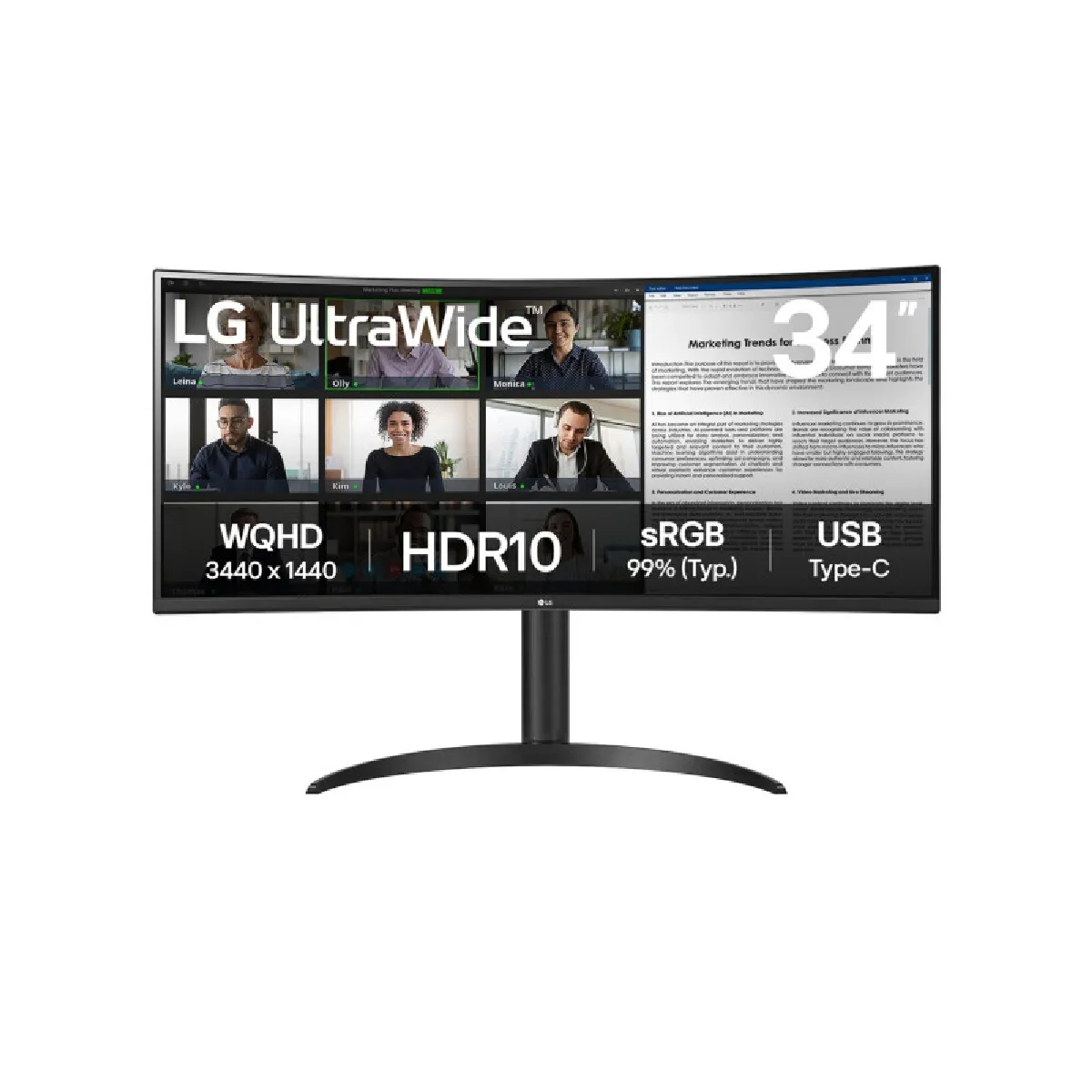 LG 34WR55QK-B