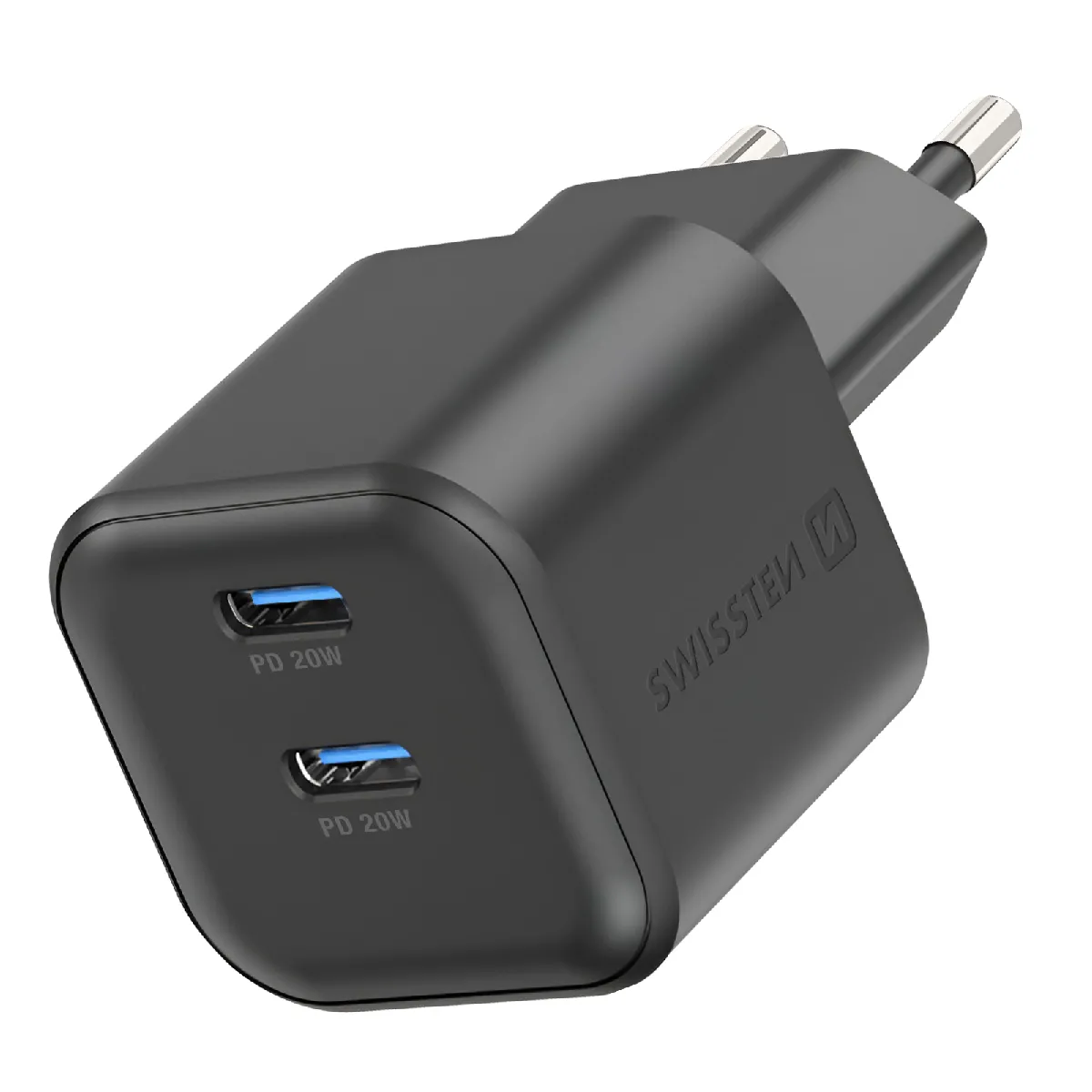 Swissten Chargeur Secteur 2 Usb-C