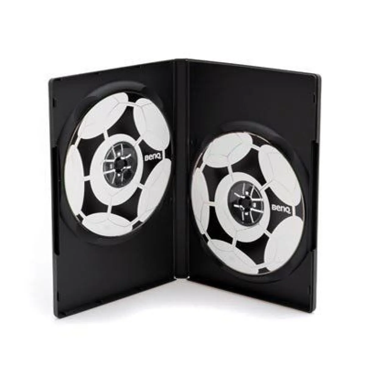 Mediarange Noir Boîtier Cd/Dvd Double Box12 - 50