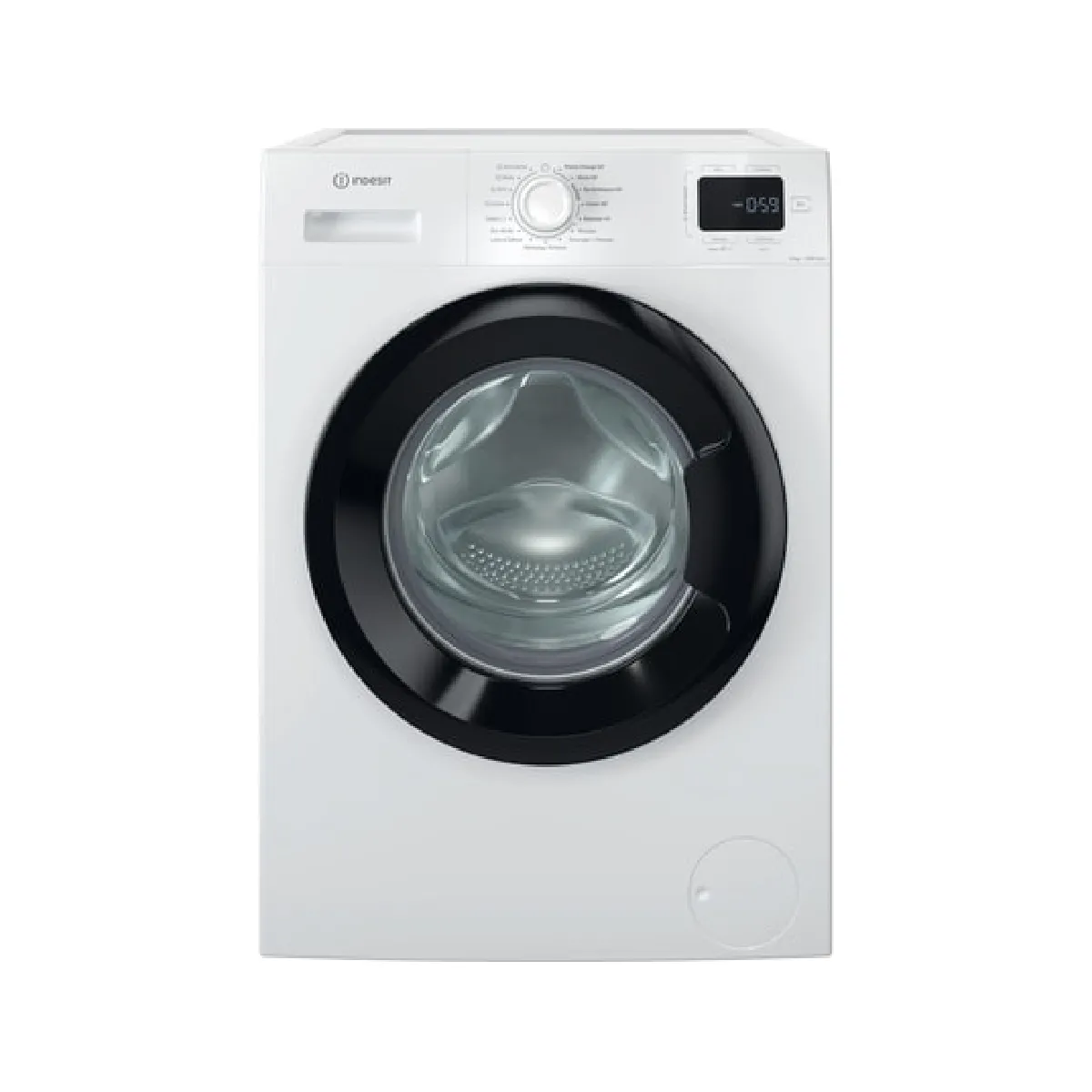Machine à laver hublot Indesit IM MY TIME FR largeur : 60 cm profondeur : 55 cm hauteur : 84.5 cm 55 litres 8 kg 1200 toursmin - vue 2