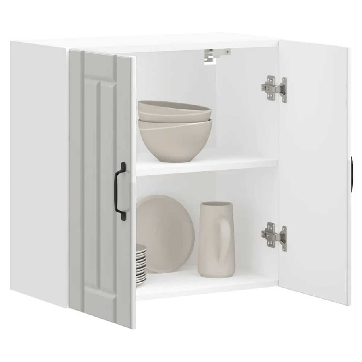 vidaXL Armoire murale de cuisine Lucca bois ingénierie - vue 3