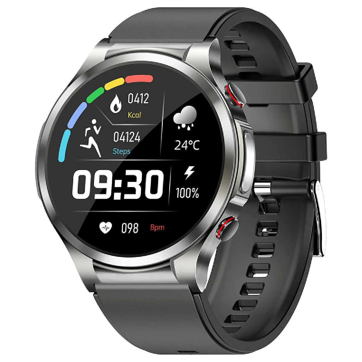 Montre intelligente ECG DarkGrey