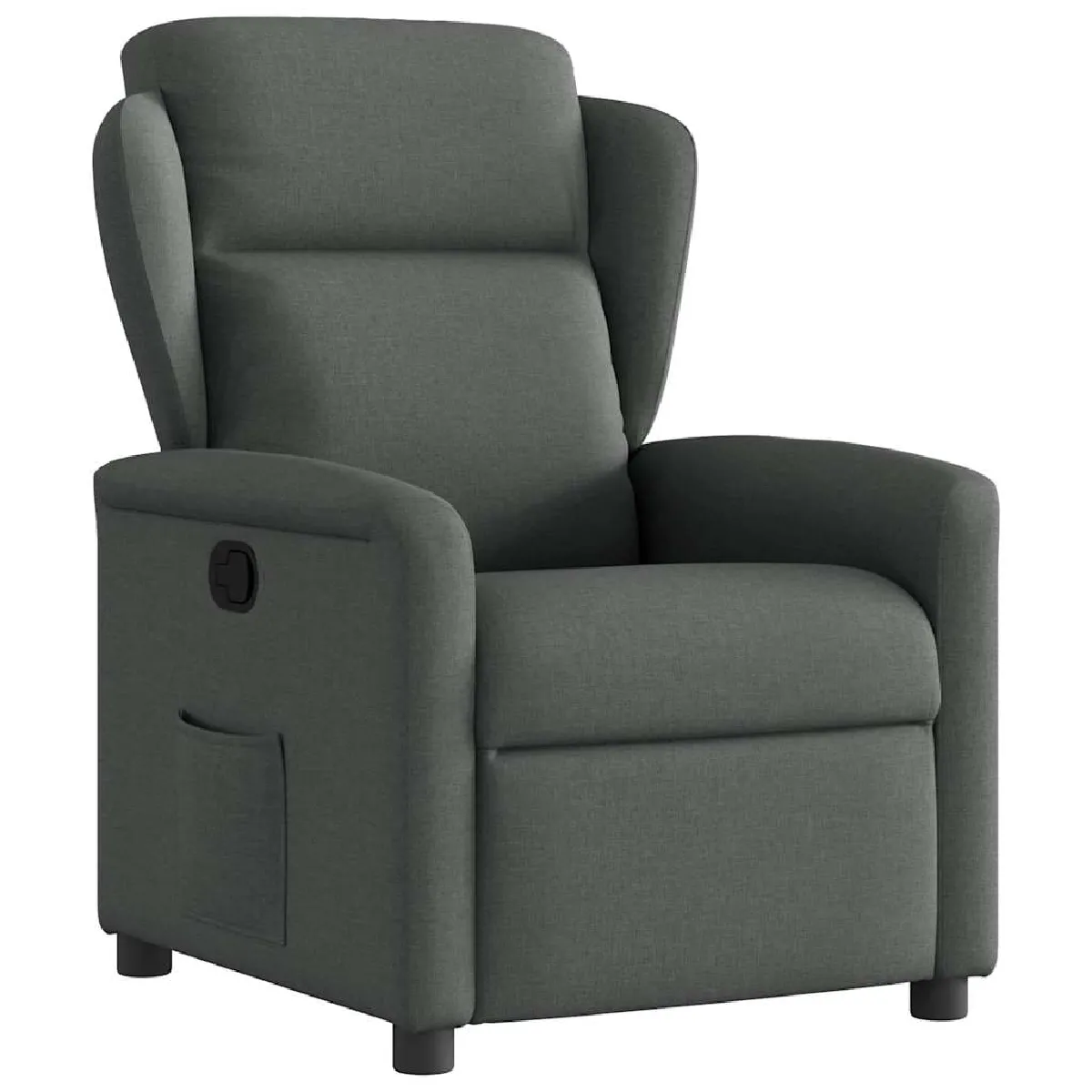 Vidaxl Gris Fauteuil Inclinable Foncé