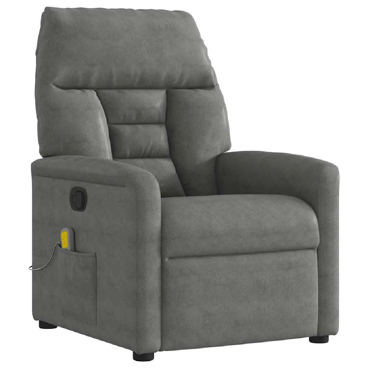 Vidaxl Gris Fauteuil Inclinable De Massage