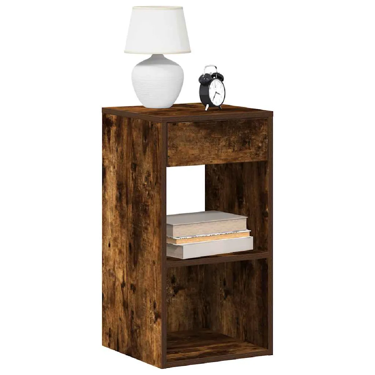 VIDAXL - Table de chevet - Chêne - 35x34x66,5 cm - Set de 2 - Image 3