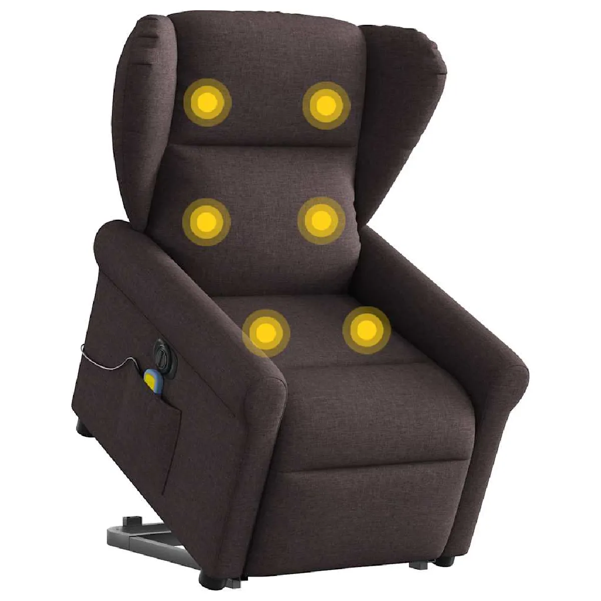 vidaXL Fauteuil inclinable massage électrique