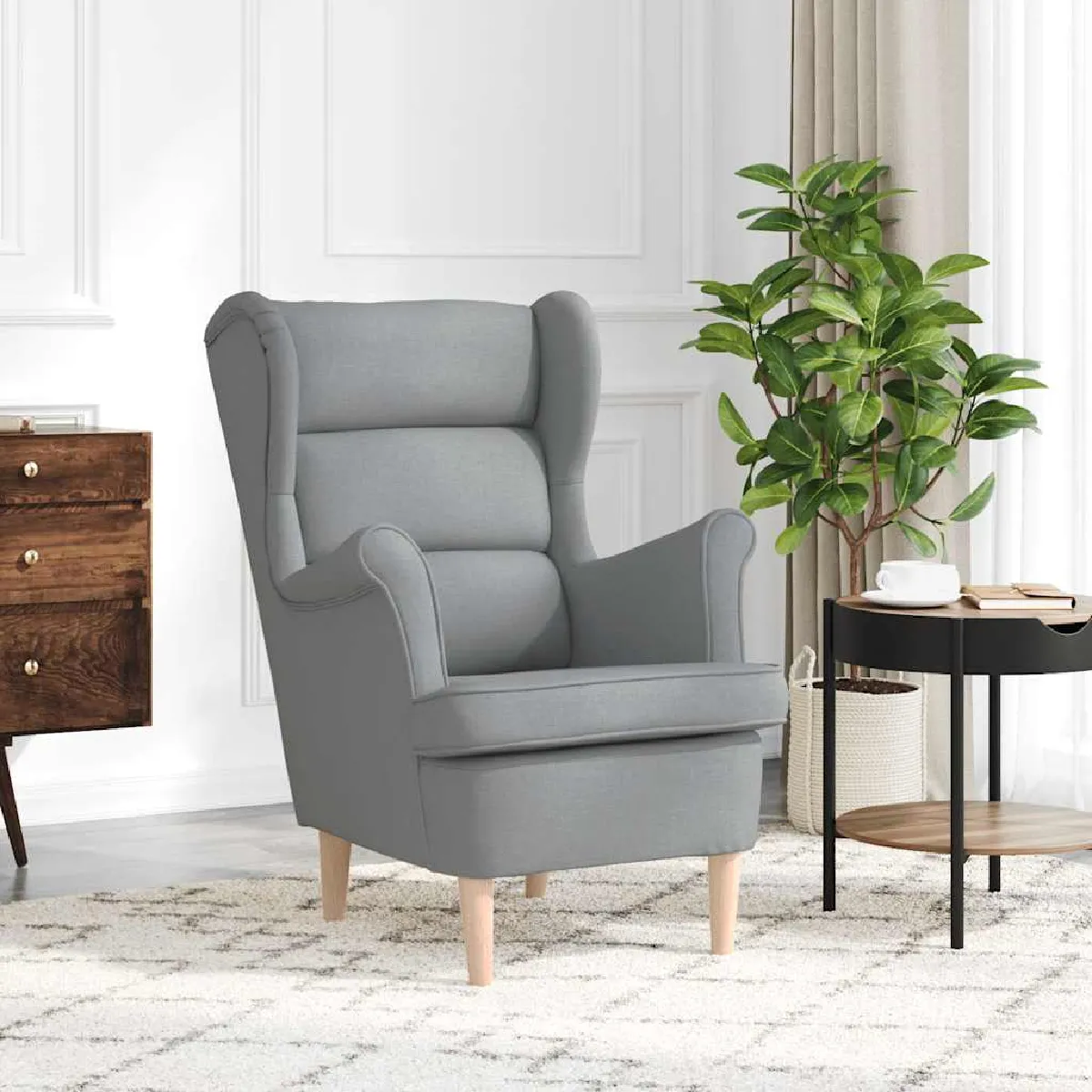 VIDAXL Fauteuil 74x84x100 cm - vue 2