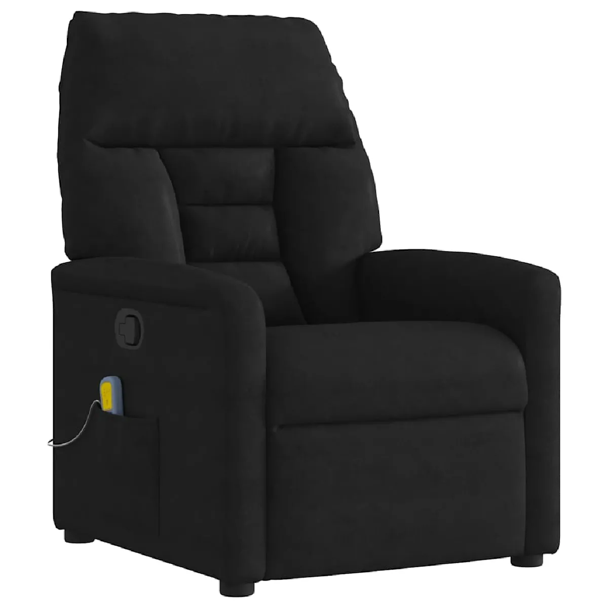 VidaXL Fauteuil de massage - Noir