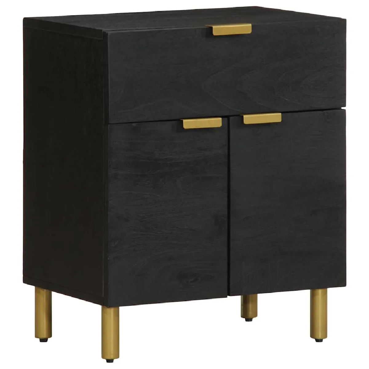 Vidaxl Noir Table De Chevet