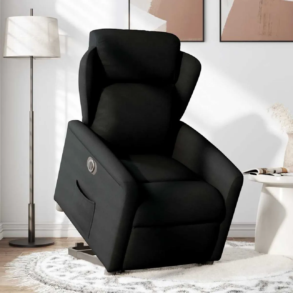 vidaXL - Fauteuil de relaxation électrique - Noir - Image 3