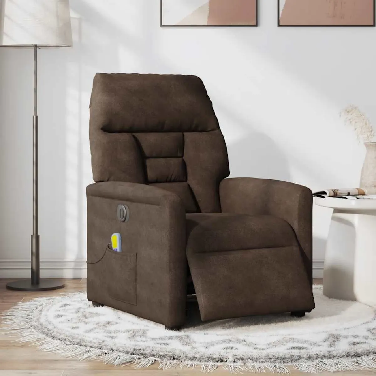 Non Communiqué Marron Fauteuil Inclinable De Massage Électrique - Image 3