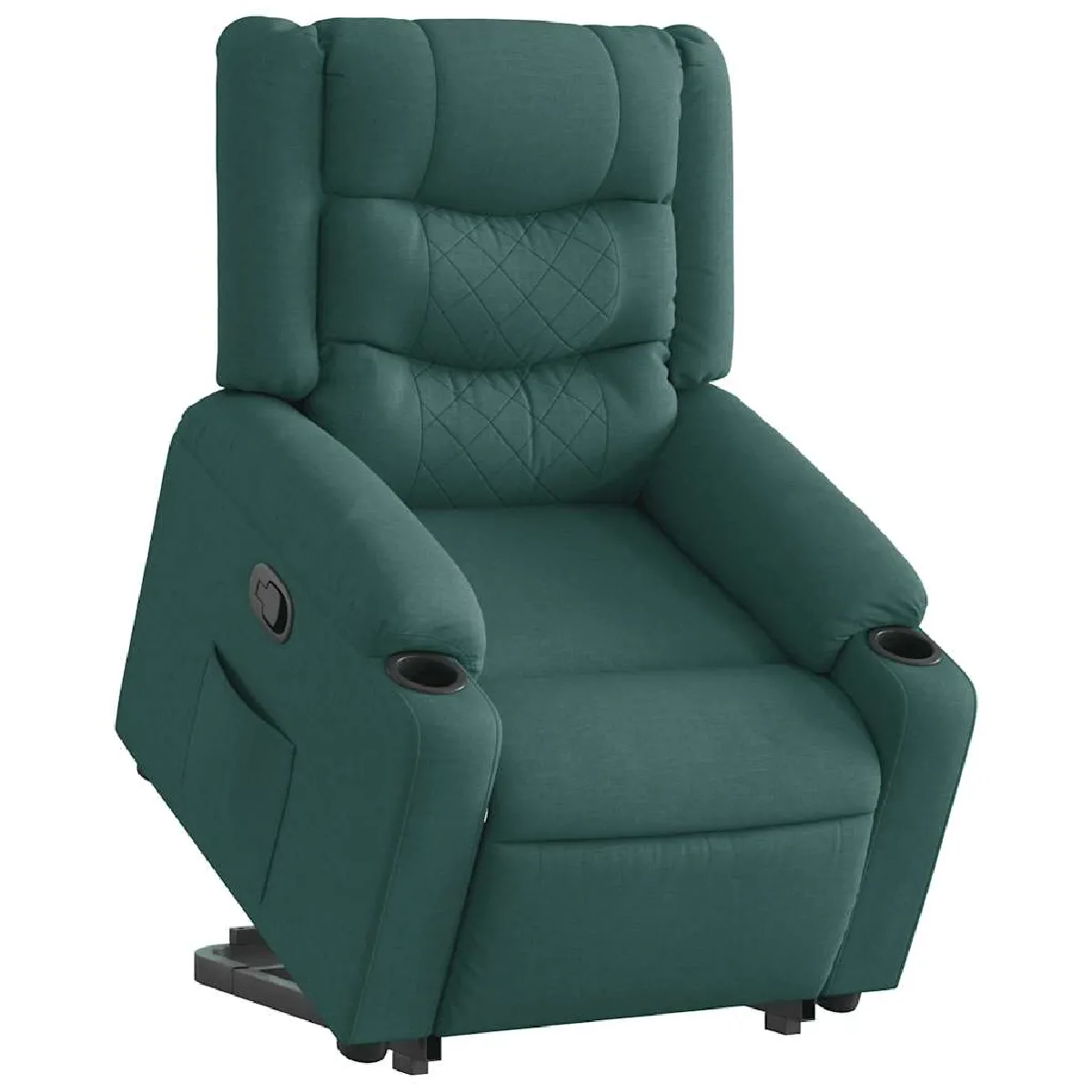 Vidaxl Vert Fauteuil Inclinable - Foncé