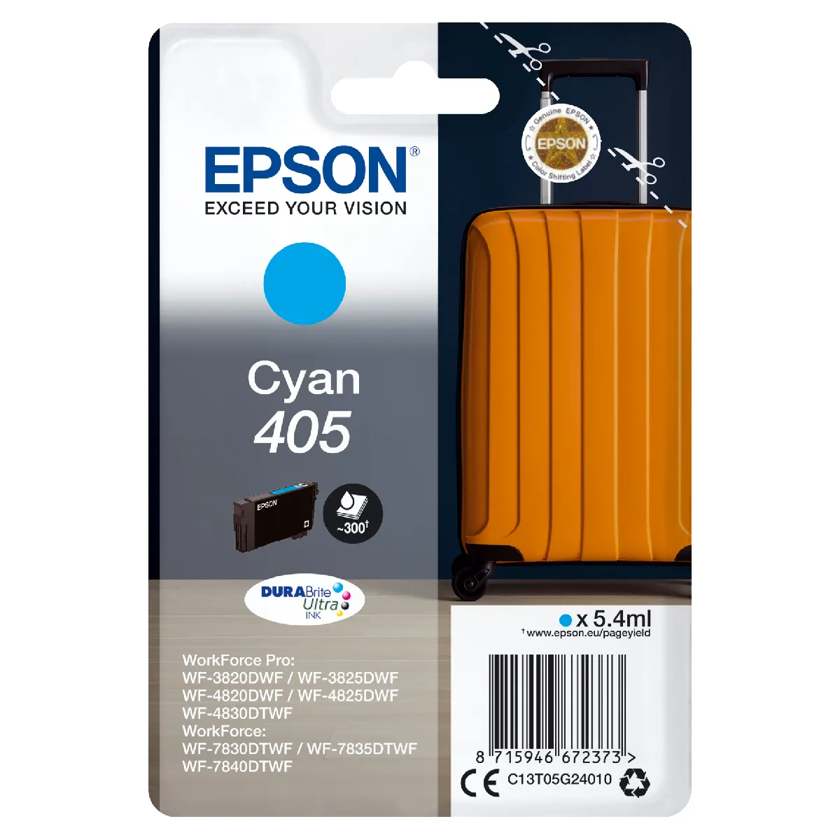Epson Nº 405 Cyan Pack