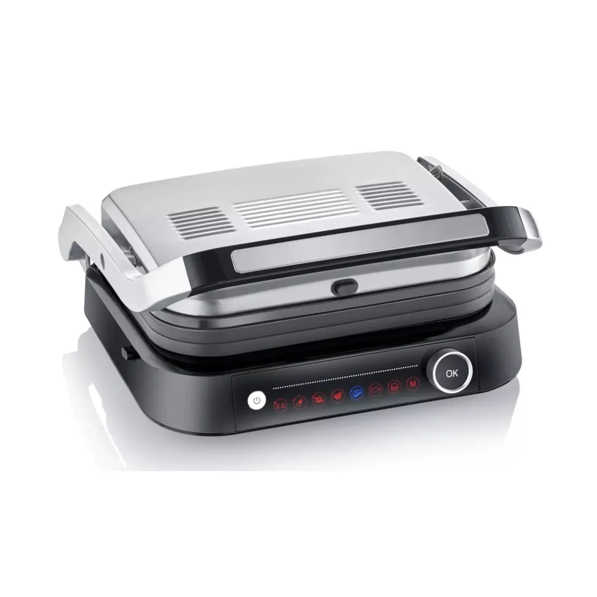 Gril De Contact Severin KG2395 – 1800W, 7 Programmes Automatiques, Plaques Antiadhésives - vue 4