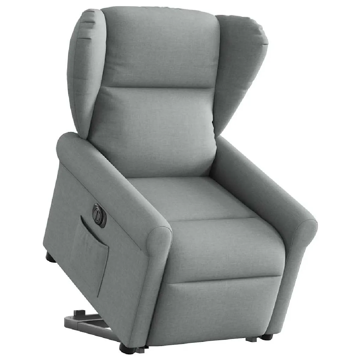 vidaXL Fauteuil inclinable électrique - Gris clair