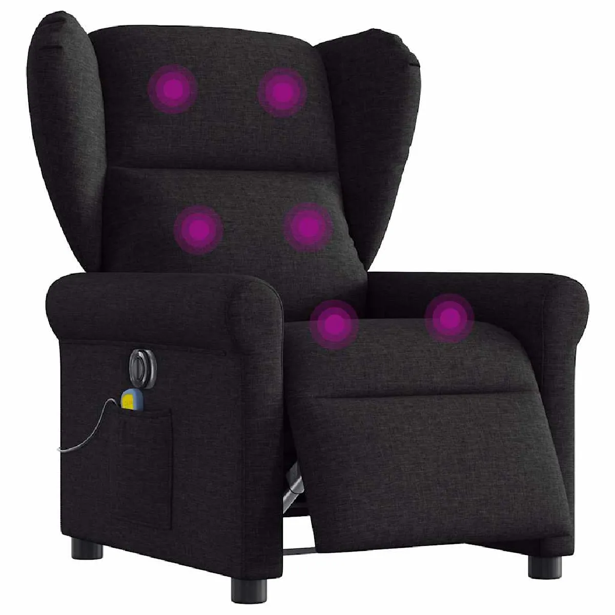 Vidaxl Noir Fauteuil De Massage