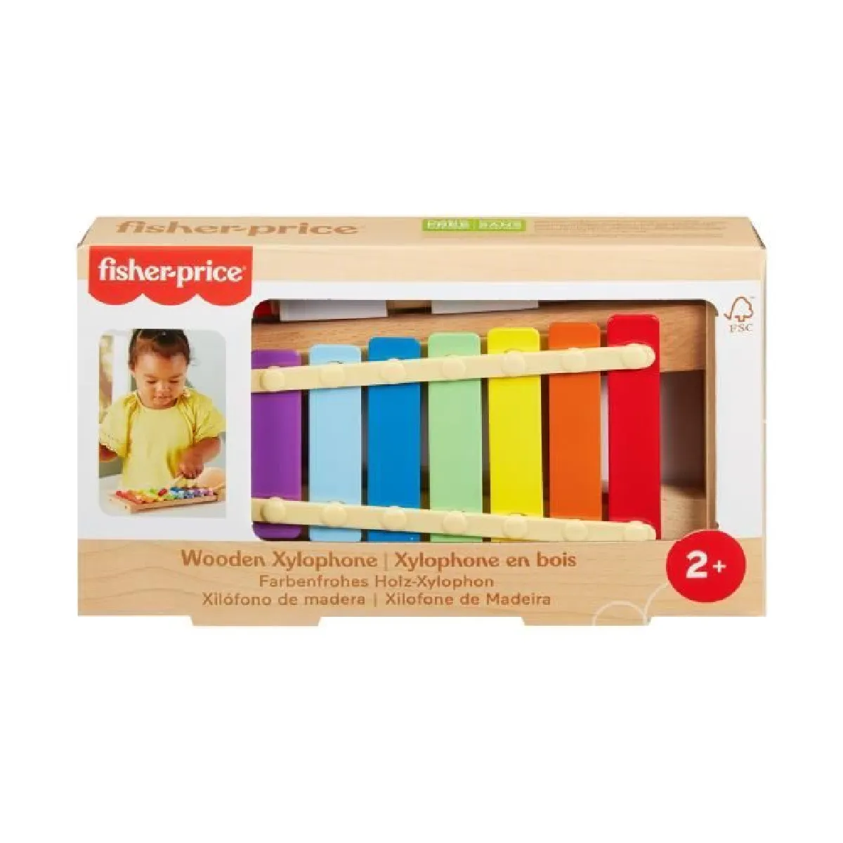 Xylophone enfant multicolore
