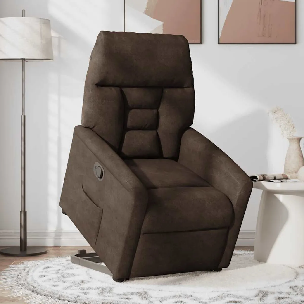 Vidaxl Marron Fauteuil Inclinable