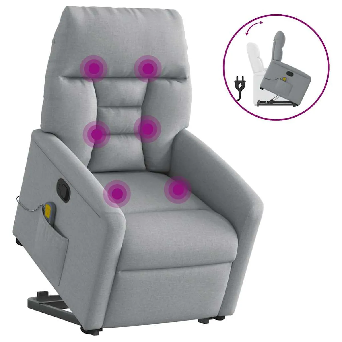 VIDAXL Fauteuil massage - vue 6