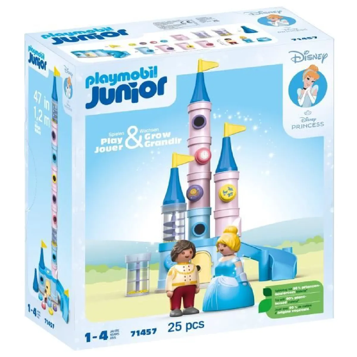 Playmobil Junior 71457 Cendrillon et Château