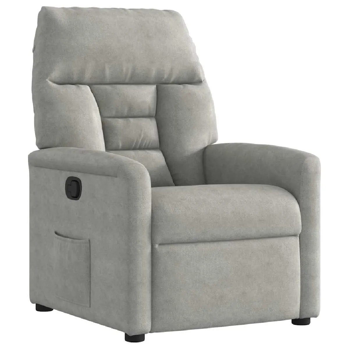 Vidaxl Gris/Clair Fauteuil Inclinable - Tissu