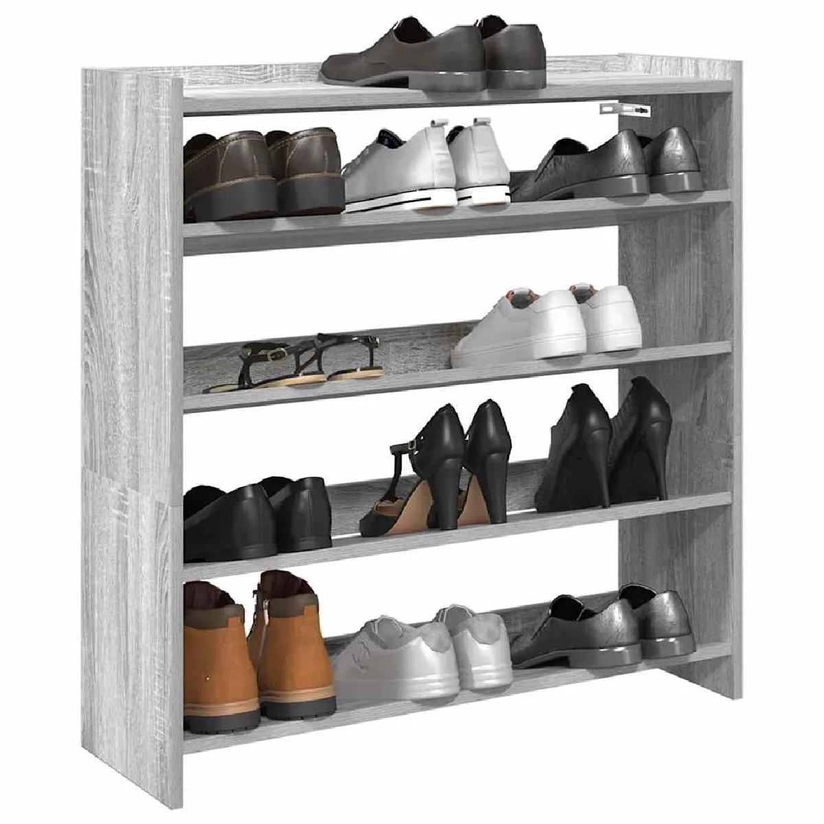 vidaXL Étagère à Chaussures Chêne Sonoma - vue 4